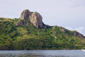 fiji, island, kuata island, mountain, nature, landscape