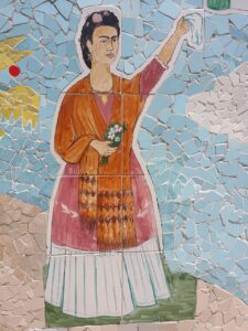 frida kahlo, cuba, josé fuster, mosaic, art, street art, frida kahlo, frida kahlo, frida kahlo, frida kahlo, frida kahlo